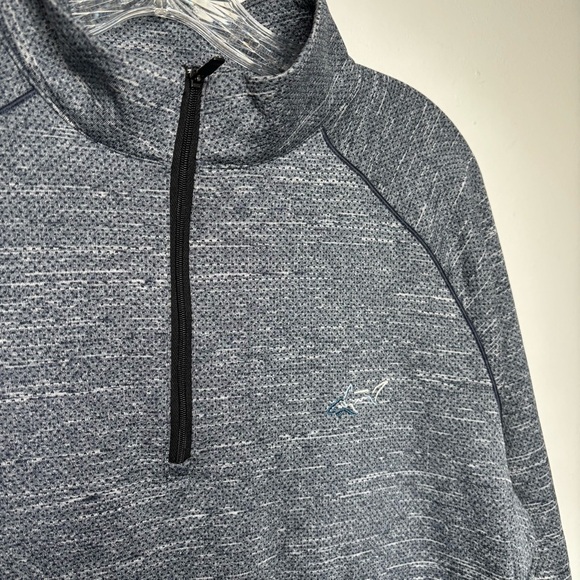 Greg Norman Men’s Medium Blue Quarter Zip Pullover - Picture 4 of 8